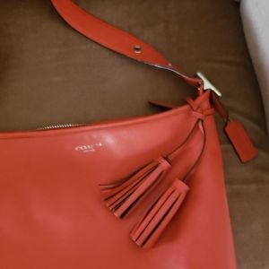 Coach leather bag